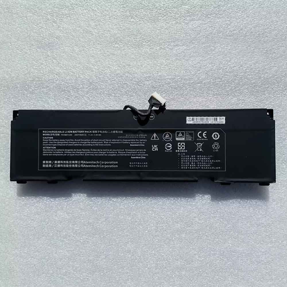 Batería para CLEVO PD50BAT-6-80(3ICP7/60/clevo-pd70bat-6-80